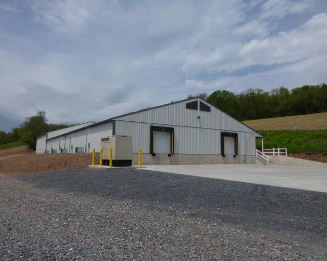 Exterior of Storage Building