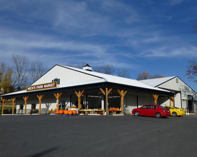 Exterior of Produce Market